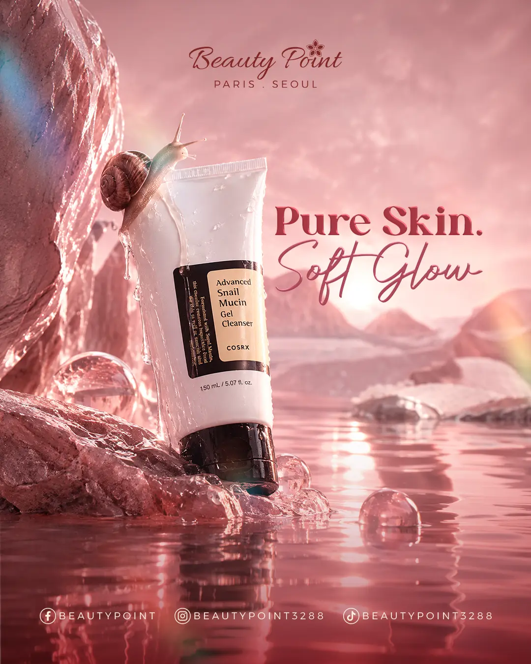 Gentle gel cleanser for daily use