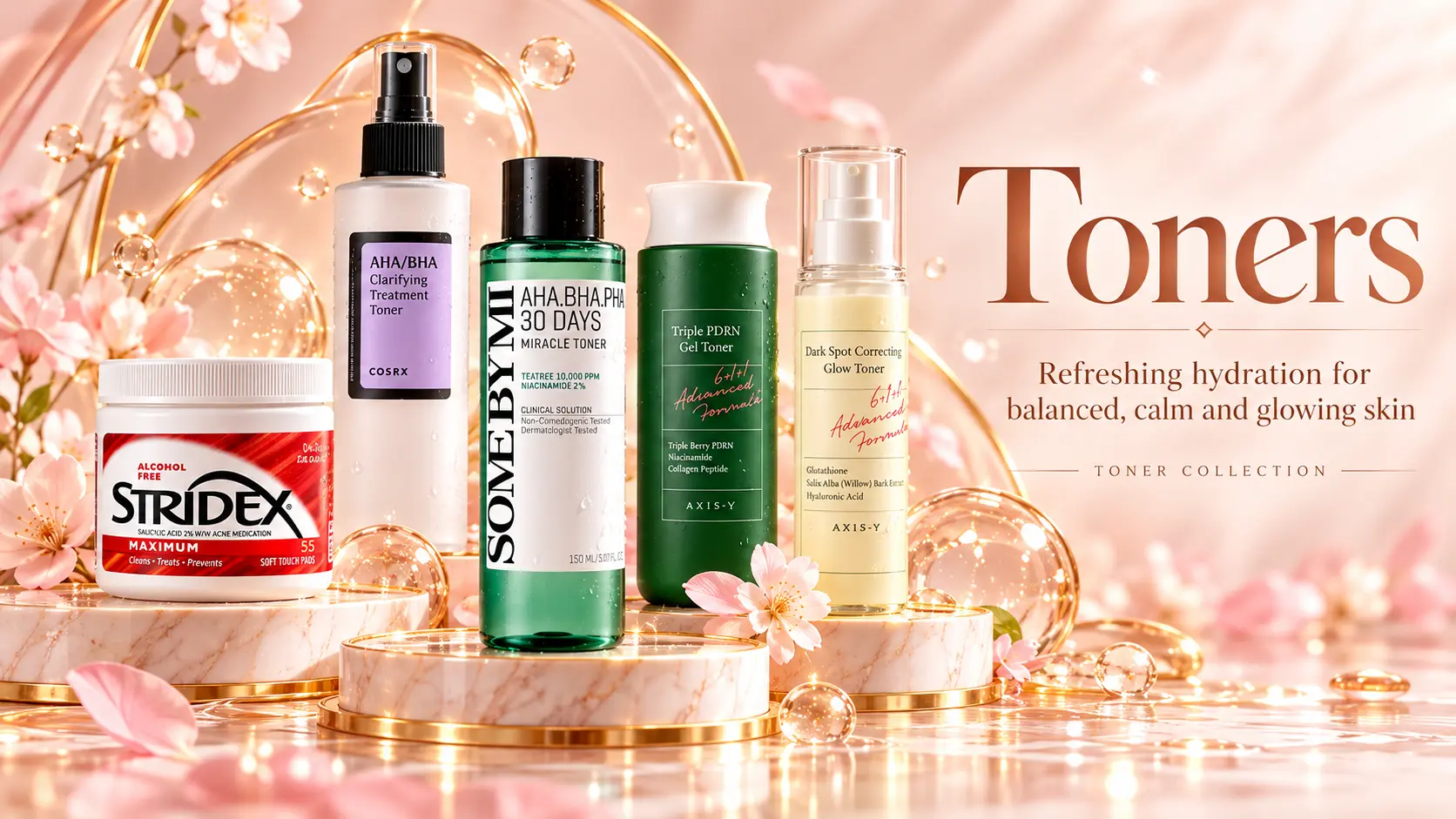 Beauty Point Toners Collection
