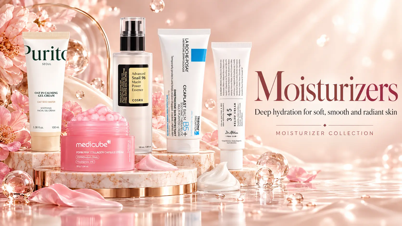 Beauty Point Moisturizers Collection